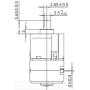 PM Stepper Motor Bipolar 12 VDC step angle 18/50° 1-2 phase