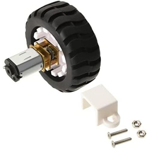 Jutagoss 1Pcs Miniature Gear 200RPM DC 6V Gear Motor with Fixed Frame Coupling Nut Plastic Wheel for DIY Mobile Robot,Smart Cars Project Jutagoss 1Pcs Miniature Gear 200RPM DC 6V Gear Motor with Fixed Frame Coupling Nut Plastic Wheel for DIY Mobile Robot,Smart Cars Project