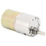 XD-37GB520 DC Reduction Motor , Controllers Motor Speed Controllers Electric Gearbox with Bracket Governor Adjustable Low Speed 24V CW/CCW for Micro Machinery[5rpm/min ]