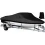 NEXCOVER Trailerable Boat Cover, Length: 14-16 Beam Width: up to 68