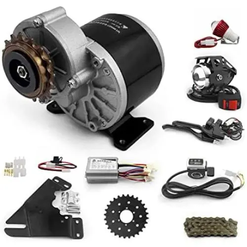 L-faster 24V 36V 350W Disc Brake Motor Kit for Left Drive Installation 350W Brush Motor Controller Brake Sensor Lamp L-faster 24V 36V 350W Disc Brake Motor Kit for Left Drive Installation 350W Brush Motor Controller Brake Sensor Lamp