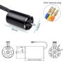SURPASS HOBBY Rocket 3660 4300KV Brushless Motor Shaft 5mm with Water Cooling Jacket for RC Boat