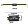 Taiss 4pcs Motorcycle LED Load Resistor Flasher, LED Turn Signal Fix Error Flash Controller Lamp Fault Eliminator.