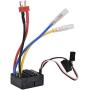 Brush Power Set, Durable 540 Brushed Motor with Cooling Fin + 45A Brushed ESC Set for 1/10 RC Buggy Truggy Truck(Orange)