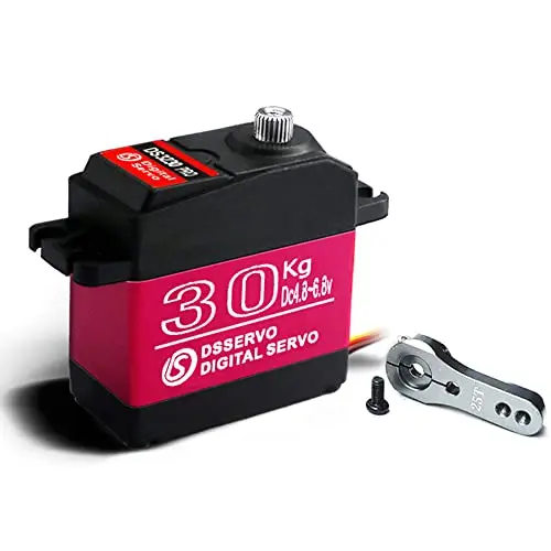 ANNIMOS 30KG PRO RC Servo Motor “High Speed/Power” Stainless Steel Gear Waterproof Digital Servos