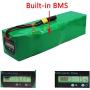 Wnicek 52V 22AH 14S 7P Lithium-ion Battery Pack for 250W 350W 500W 750W 1000W 1200W Motor with Charger and 20A BMS Fit for Electric Bicycle E-Scooter E-Golf Cart E-Tricycle