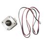 Nema 17 Stepper Motor 42 High Torque Bipolar DC Step Motor Kit 0.46Nm Low Noise 2-Phrase 1.8°Step Angle for 3D Printer/CNC