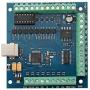 RATTMMOTOR Mach3 USB CNC Controller Board 4 Axis CNC Motion Control Card USB Interface Breakout Board 100Khz with Cable for CNC Router Engraving Machine, Servo Motor, Stepper Motor