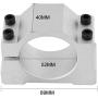 52/65mm Spindle Motor Bracket Cast Aluminium Mount Spindle Clamp Bracket for 3 Dimensional printing CNC Engraving Millng Machine (52mm)