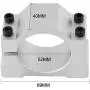 52/65mm Spindle Motor Bracket Cast Aluminium Mount Spindle Clamp Bracket for 3 Dimensional printing CNC Engraving Millng Machine (52mm) 52/65mm Spindle Motor Bracket Cast Aluminium Mount Spindle Clamp Bracket for 3 Dimensional printing CNC Engraving Millng Machine (52mm)