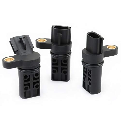 A/V 3Pcs Camshaft Position Sensor - Fits 3.5L, 4.0L V6 Nissan Altima, Murano, Maxima, 350Z, Quest, Pathfinder, Infiniti FX35, G35, QX45, M35 - Replaces 23731-AL61A, 237316J90B, 23731-AL61C, BLACK
