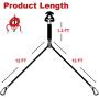 DockMoor 24 FT Self Centering Tow Harness with Float, Boat Tow Rope for Tubing, Heavy Duty Tow Harness for Water ski,Wakeboard, kneeboard (24 FT)