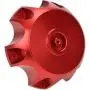 HIAORS CNC Aluminum Gas Fuel Tank Cap With Breather Valve for 50cc 70cc 90cc 110cc Apollo Rfz Coolster Peace Moto 125cc 140cc 150cc 160cc Pit Dirt Bike Motorcycle Red