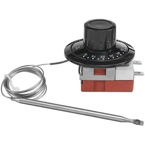 MACHSWON Capillary Car Thermostat, TS-120SR Cooling Radiator Fan Temperature Control Switch, Adjustable 0-120°C Heating/Cooling MACHSWON Capillary Car Thermostat, TS-120SR Cooling Radiator Fan Temperature Control Switch, Adjustable 0-120°C Heating/Cooling