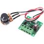 Motor Speed Controller, 12V DC Motor Speed Controller Adjustable Volt DC 1.8V to 15V Low Voltage Regulator 2A Mini PWM Control Module