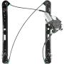 A-Premium Power Window Regulator with Motor Replacement for BMW E46 325i 328i 330i 1999-2005 Sedan Wagon Front Left Driver Side
