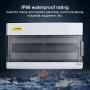 Distribution Protection Box,18 Way IP66 Waterproof ABS Plastic Junction Case,Transparent Cover,Suitable for Indoor and Outdoor Electrical,15 x 9.1 x 4.3in