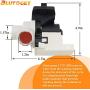 137311900 137240800 Washer Drain Pump (OEM Parts) by Blutoget - Compatible with Frigidaire Electrolux Washing Machine, Replaces 2688889 AP5630474 PS3655041 EAP3655041-1 YEAR WARRANTY