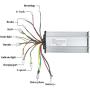 Electric Motor 1600W 48V go kart Electric Motor kit With throttle 33A Speed Controller BLDC ATV Kits Scooter Motorcycle Engine Ebike Conversion Kit Chain T8F