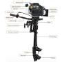 Lolicute Outboard Motor, 4 Stroke 3.6 HP Boat Motor 55CC Boat Engine with Air Cooling System (Ship from USA)