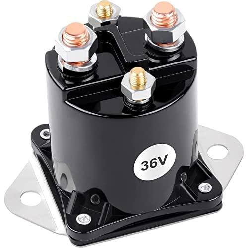 Parts Store-US 36 Volt Solenoid for Club Car DS Golf Cart (1976-1998) 4 Terminal ClubCar,Replaces OEM#Club Car 8016 CCS039