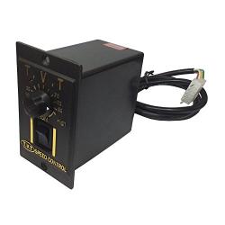 Bemonoc 15Watts AC 110V 50/60HZ Gear Reducer Motor 108 RPM Shaft Diameter 10mm & AC Speed Controller Kits CW CCW for Mask Machine, Chemical Good Medical Industry