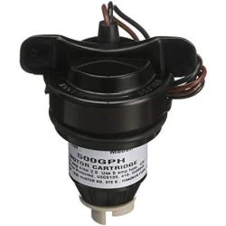 Seachoice Submersible Bilge Pump Replacement Motor Cartridge, 500 GPH, 2.5 Amps, 12V DC