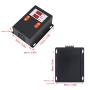 Motor Control Switch, 30A Motor Speed Controller Intuitive Adjustment DC12V-80V with Mounting Hole for Brushed Motors