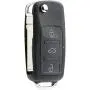 Replacement Keyless Entry Remote Flip Key Fob fits 2002 2003 2004 2005 VW Jetta, Golf, Passat (HLO1J0959753AM)