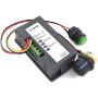 SDTC Tech 6V-30V 8A DC Motor Speed Controller 6V 12V 24V PWM Stepless Speed Control Switch Adjustable Driver Regulator with Duty Cycle LED Digital Display & Knob