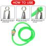 GREHUA Green Gas Fuel Filter Petrol Tube Line for Gy6 49cc 50cc SSR110 125 Coolster Sunl Roketa TaoTao Kazuma Falcon 90 Baja Dongfang Qingqi Kawasaki Buyang Xmotor GoKart ATV Scooter Motorcycle