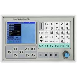 4 Axis CNC Controller, SMC4-4-16A16B CNC Motion Controller for Carving Machine Control System, High-Performance Router Control Engraving Milling Machine Stand Alone Motion Controller