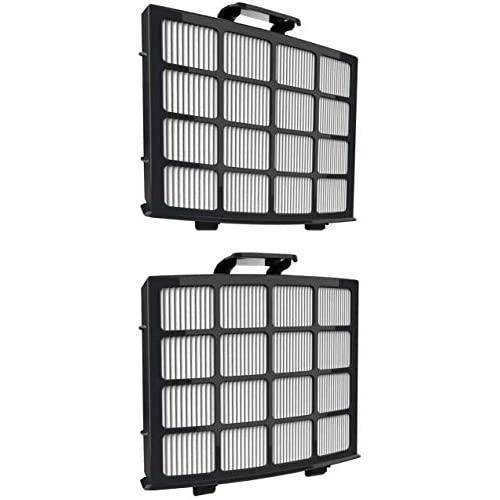 Fette Filter - Replacement Post-Motor Filters Compatible with Shark Vertex DuoClean PowerFin Upright Vacuum. Compare to Part # XHFAZ2000 (2QTY))