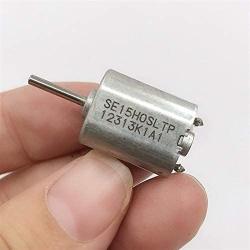 Xuulan Xianglaa-Motor Large Torque 6-Pole Rotor Motor, Micro 15 * 15MM Square DC Motor, for Rearview Mirror, DC 12V 6V-24V 6500RPM,