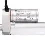 Justech Linearmotor Verstellantrieb Toröffner Linear Actuator Motor 12v DC 1500N 100mm Lineartechnik Electric Motor Putter Gleichstrommotor Elektro Zylinder Schubstangenmotor für Auto Möbel USW.