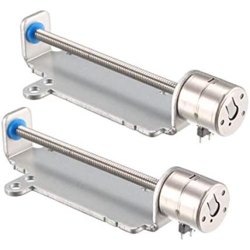 uxcell 2PCS DC 3V 2 Phase 4 Wire Micro Stepper Stepping Motor Screw for Camera Focusing Motor uxcell 2PCS DC 3V 2 Phase 4 Wire Micro Stepper Stepping Motor Screw for Camera Focusing Motor