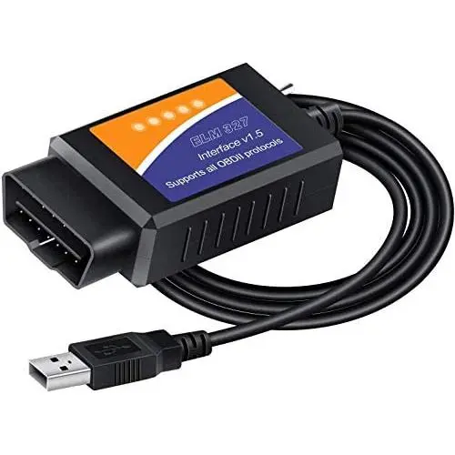 FORScan ELM327 OBD2 USB Adapter for Windows, Diagnostic Coding Tool with MS-CAN/HS-CAN Switch for Ford Lincoln Mazda Mercury Series Vehicles