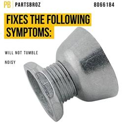 WP8066184 8066184 Dryer Motor Pulley Replacement by PartsBroz - Compatible Amana, Maytag, Roper, Whirlpool, Kenmore Dryer Parts - Replaces AP6011686, PS11744884 - New Parts for Your Model