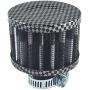 Miaowa 2PCS 12mm Air Filter Carbon Fiber Cold Air Intake Filter Breather Turbo Vent Air Intake Filter Cleaner Black Universal compatible with car and Motorcycle