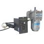 Bemonoc AC 110V Motor 50/60HZ 22/28 RPM Adjustable Variable Gear Reducer Motor with AC Speed Controller CW CCW for Industry