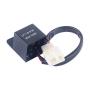 2-Pin LED Electronic Flasher Relay, 12V Indicator Light Flasher Relay Fix for Motorcycle/Bike LED Turn Signal Bulbs Hyper Flash/Rapid Blink Issues