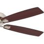 Minka-Aire F551-PN Watt 60 Inch Energy Star Rated Ceiling Fan with DC Motor and 4 Speed Pull Chain in Polished Nickel Finish
