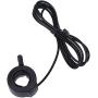 Yosoo Health Gear 3 Wire Thumb Throttle, Electric Bike Thumb Throttle, Electric Scooter Throttle, Black Plastic Speed Control 3 Wires Speed Controller Left Right Handle for Electric Scooter