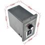 WSDMAVIS 1 Pcs DC 9-60V 10A PWM Motor Speed Controller DC Brushed Motor Speed Controller Regulator with Control Switch
