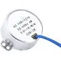 Synchronous Synchron Motor 50/60Hz AC 100-127V CCW/CW 4W Geared Motor 0.8-1RPM / 2.5-3RPM / 10-12RPM / 15-18RPM (0.8-1RPM)