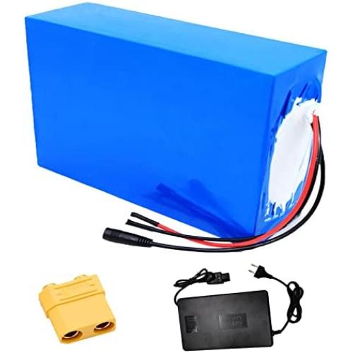 Wnicek 72V 20AH 30AH 40AH E-Bike Battery Lithium-ion Battery Pack Built-in 30A BMS for 1000W-1800W Motor with 84V 3A Charger Fit for Electric Motorcycles Electric Tricycles Mopeds