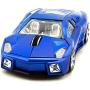 ECOiNVA Wireless Sports Car Mouse Laptop Desktop Computer Mice 2.4G USB Optical Mouse (Blue)