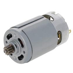 Fielect 550 Electric Motor 12 Teeth 18V Motor Gear Motor Gearbox Accessories for Power Wheels Kids Electric Cars Children Ride On Car Replacement Parts