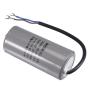 uxcell CBB60 Run Capacitor 40uF 450V AC 2 Wires 50/60Hz Cylinder 110x50mm with Terminal, M8 Fixing Stud for Air Compressor Water Pump Motor