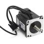 4Nm Nema34 4.5N.m Closed Loop Servo Stepper Motor 4.5Nm 82mm 6A w/ 2 Phase Hybrid HSS86 Servo Driver w/ 3M encoder extension wire CNC Controller Kit for CNC Router Engraving Milling Machine